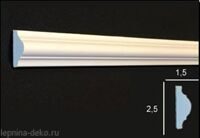 Молдинг из полиуретана с гладким профилем AD404 Perfect